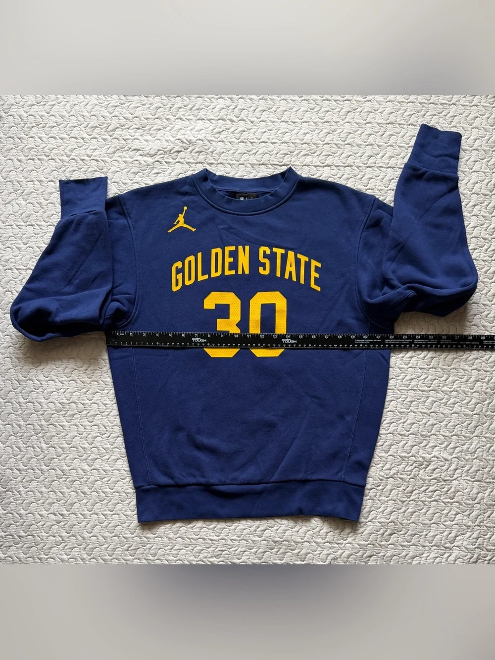 Jordan Golden State Warriors Stephen Curry #30 Men’s Small Crewneck Sweatshirt